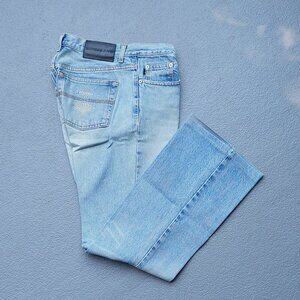 Express Low Rise Flare Jeans size 5/6R